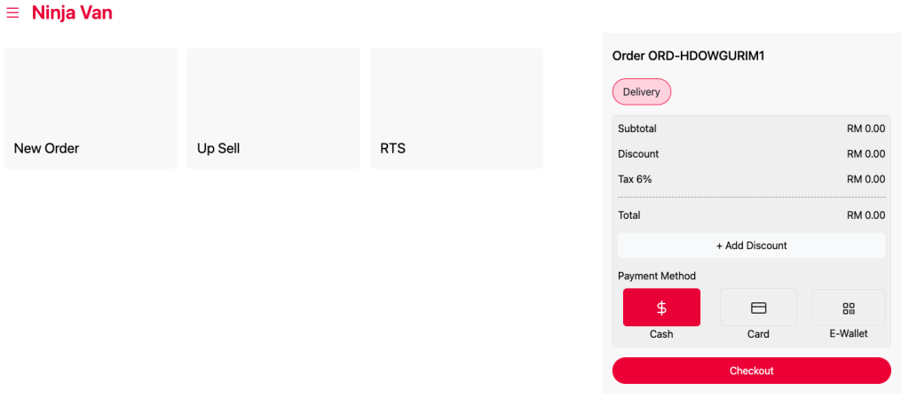 Select payment method